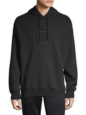 Puma Logo Cotton Hooded Sweatshirt