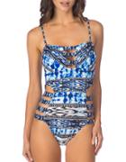 Kenneth Cole Reaction One-piece Printed Swimsuit
