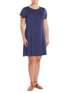 Michael Michael Kors Plus Cap Sleeve Shift Dress