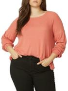 Sanctuary Plus Puff Sleeve Pullover