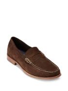 Cole Haan Pinch Grand Casual Suede Penny Loafers