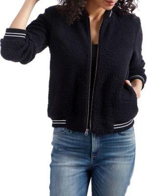 Lucky Brand Sherpa Bomber Jacket