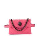 Kurt Geiger London Kingston Leather Convertible Belt Bag