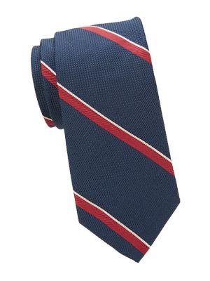 Brooks Brothers Wide Stripe Silk Tie
