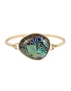 Kenneth Cole New York Abalone Goldtone Bangle