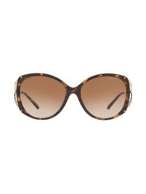 Michael Kors Morro Bay Round 59mm Brown Gradient Sunglasses