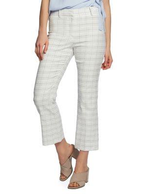 1.state Plaid Flare Pants
