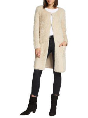 Sanctuary Super Soft Faux Fur City Sweater