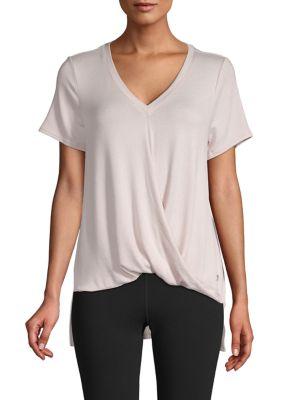 Calvin Klein Performance Twisted Hem Tee