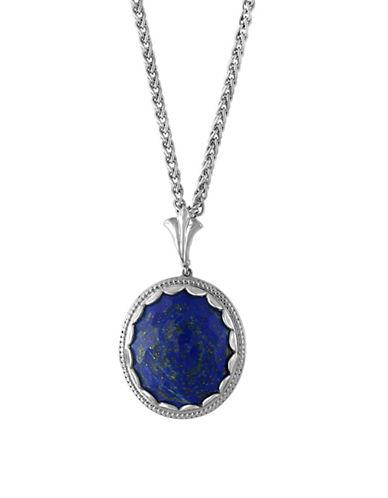 Effy Lapis Lazuli And Sterling Silver Pendant Necklace