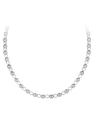 Lord & Taylor Balls Sterling Silver Chain Necklace