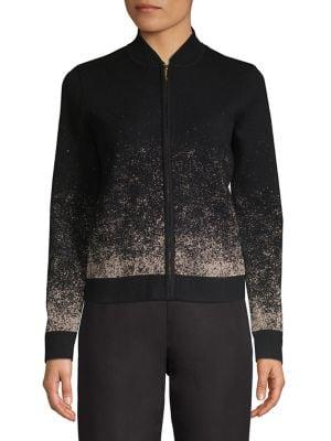 Calvin Klein Goldtone Speckled Sweater