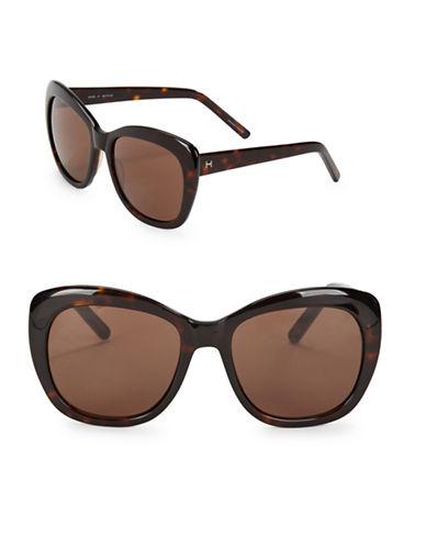 H Halston 55mm Square Sunglasses