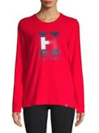 Tommy Hilfiger Performance Long Sleeve Logo T-shirt