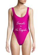 Private Party Printed Bali One-piece Swimsuit