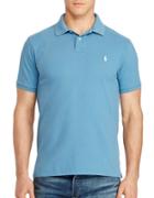 Polo Big And Tall Classic-fit Weathered Mesh Polo