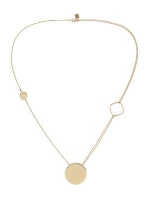 Laundry By Shelli Segal Asymmetrical Station Necklace