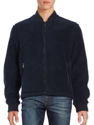 Original Penguin Fleece Bomber Jacket
