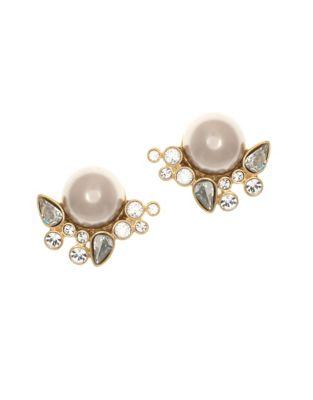 Givenchy Faux Pearl Stud Earrings