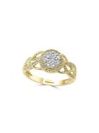 Effy 14k White, Yellow Gold & Diamond Solitaire Ring