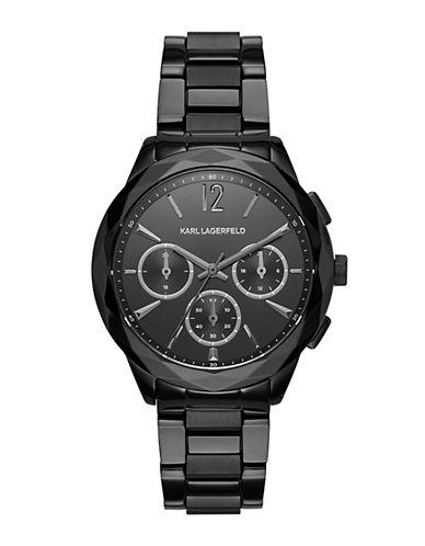 Karl Lagerfeld Paris Optik Stainless Steel Chronograph Bracelet Watch Kl4006