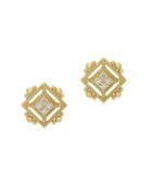Ripka Juliette Pave Diamond And 14k Gold Stud Earrings