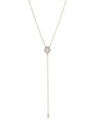 Lucky Brand Goldtone And White Mother-of-pearl Y-necklace