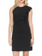 Vince Camuto Gilded Rose Ruffle A-line Dress
