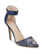 Charles By Charles David Printed Pointer Ankle Pumps