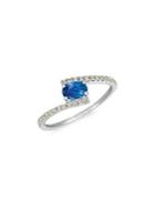 Le Vian Nude Blueberry Sapphire And 14k Vanilla Gold Ring