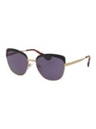 Prada 56mm Square Sunglasses