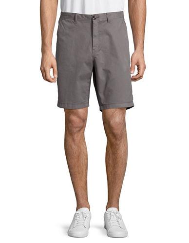 Michael Kors Solid Cotton-blend Shorts