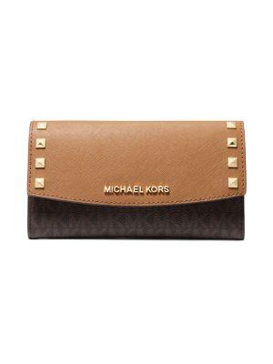 Michael Michael Kors Large Studded Tri-fold Wallet