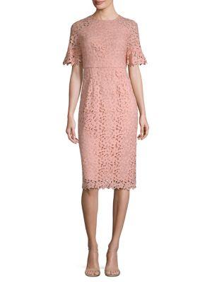 Shoshanna Alberti Floral Lace Dress