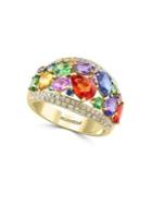 Effy 14k Yellow Gold And Multi-stone Ring
