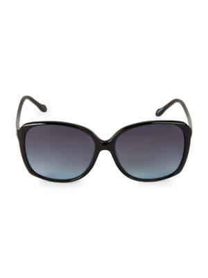 Sam Edelman 70mm Slim Rectangle Sunglasses