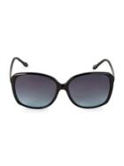 Sam Edelman 70mm Slim Rectangle Sunglasses