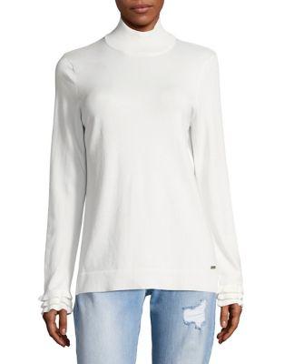 Calvin Klein Mockneck Pullover Sweater