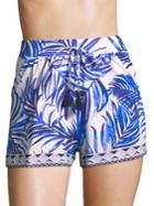 Tommy Bahama Tropical Leaf Pull-on Swim Shorts