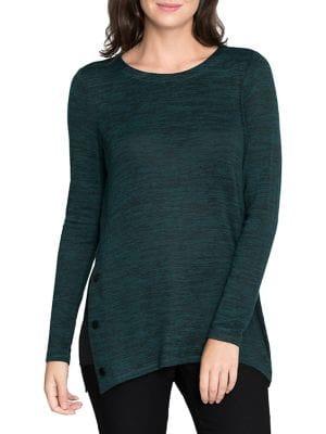 Nic+zoe Plus Every Occasion Long Sleeve Top
