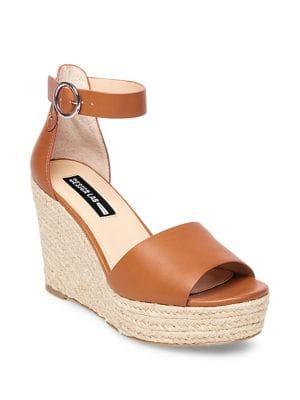 Design Lab Vexed Ankle Strap Wedge Sandals