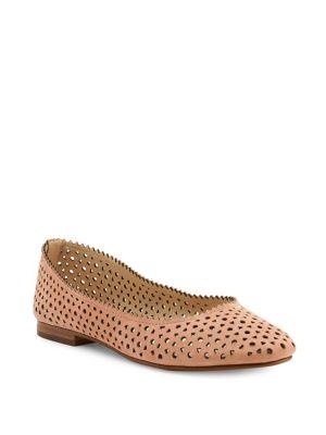 Botkier New York Mandy Leather Ballet Flats