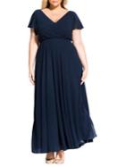 City Chic Plus Sweet Wishes Maxi Dress