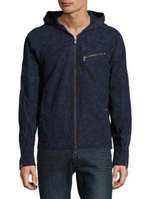 John Varvatos Star U.s.a. Lightweight Hooded Jacket