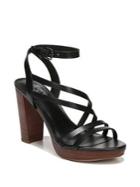 Franco Sarto Maryann Strappy Leather Platform Sandals