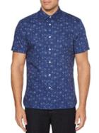 Perry Ellis Chevron Digital Print Short Sleeve Shirt