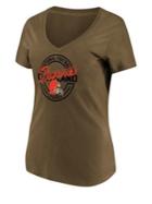 Majestic Cleveland Browns Nfl Break Free Cotton Jersey Tee