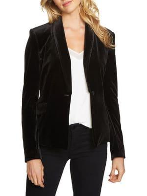 1.state Classic Velvet Blazer