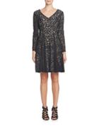 Cynthia Steffe Claire Paisley Lace A-line Dress