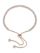 Sonatina White Topaz Tassel Bolo Bracelet